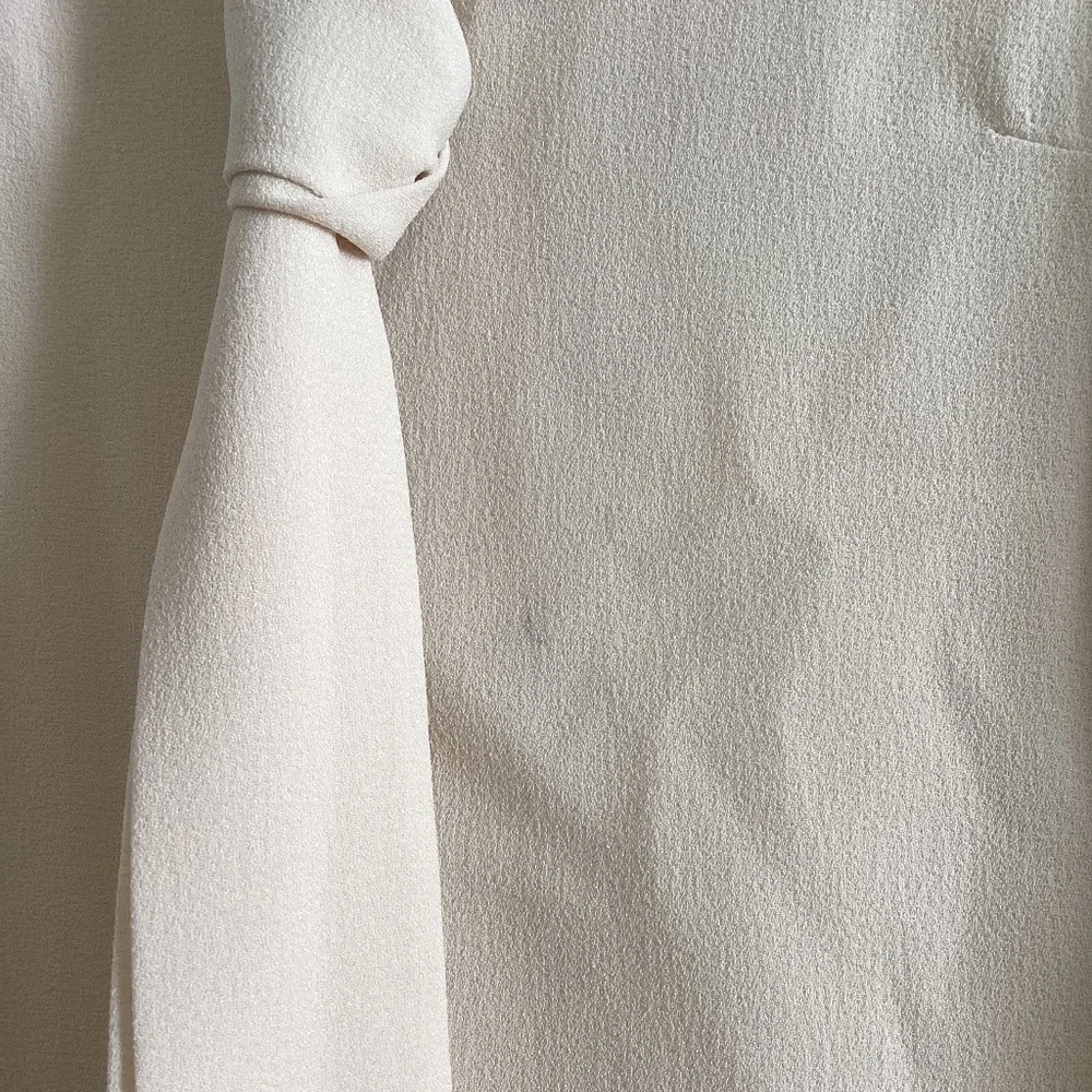Gal Meets Glam Cream Tie-Neck‎ Dress – Size 2 - Picture 3 of 7